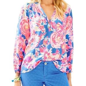 Lilly Pulitzer Elsa Top, New, Bay Dreamin, Size XS
